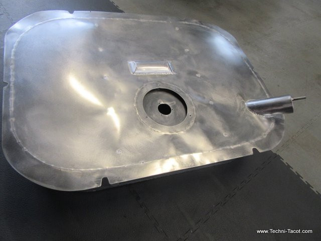Réservoir carburant inox - Peugeot 203